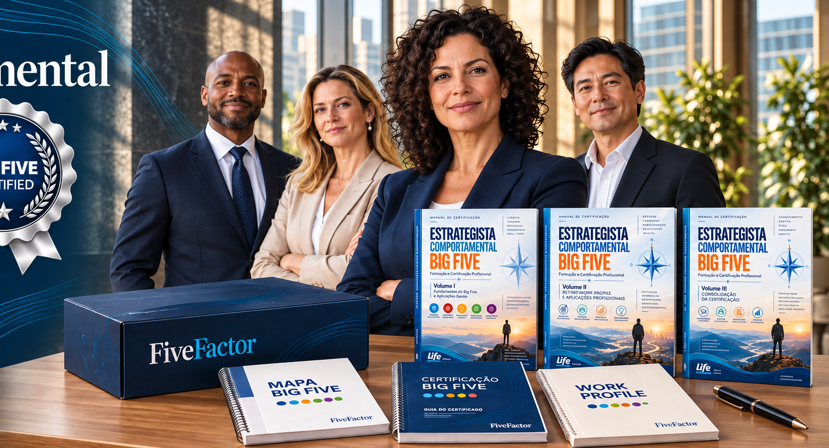 Materiais do programa de certificação de Estrategista Comportamental Big Five